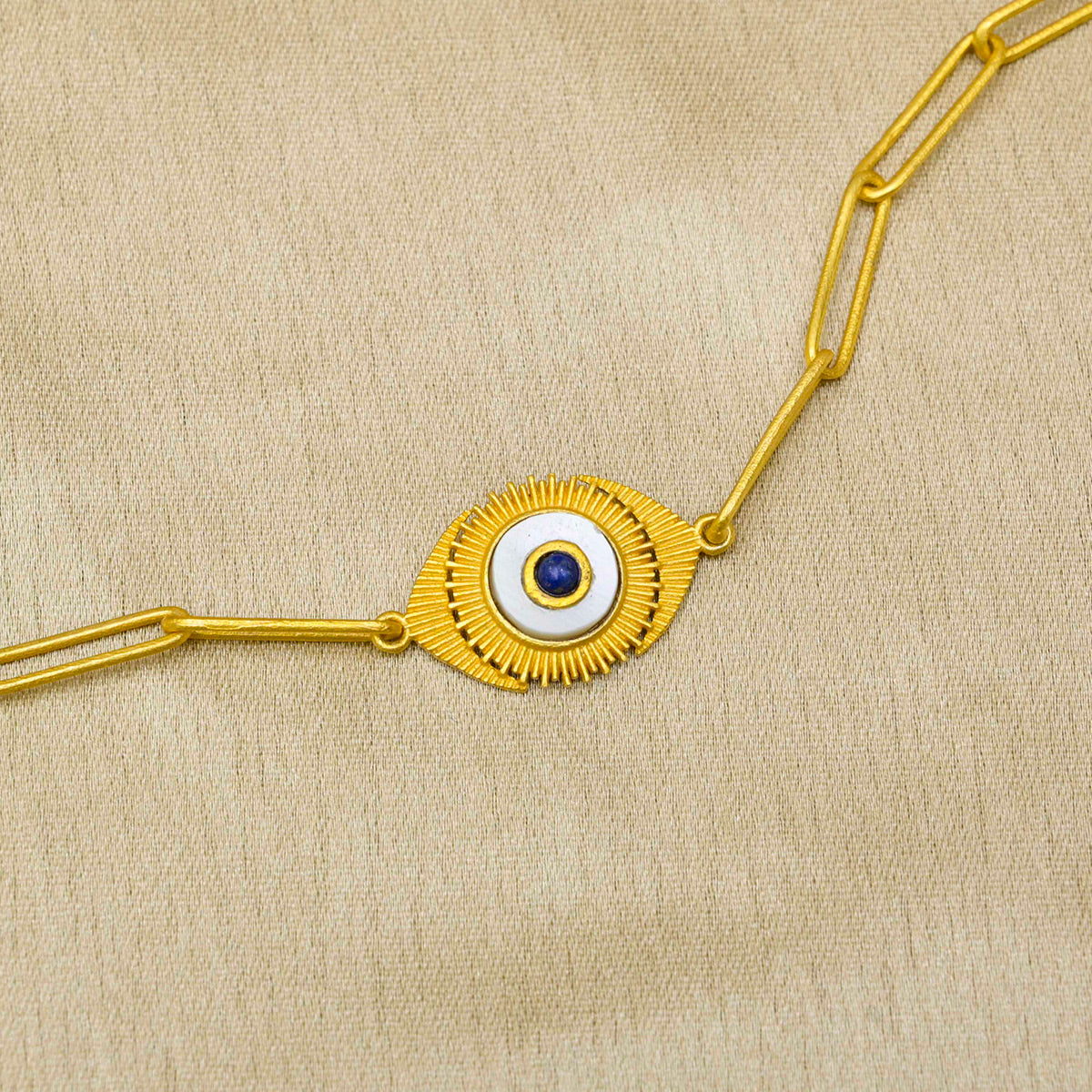 Gold Evil Eye Bracelet – PATRICIA ARANGO
